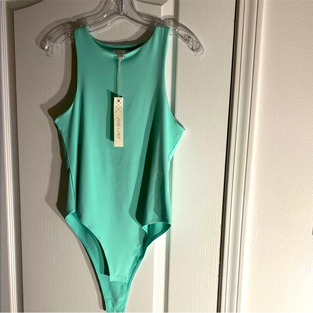 Teal Bodysuit